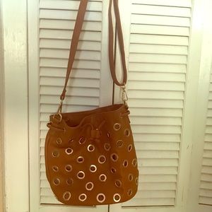 Gabriella Rocha Camel bucket bag